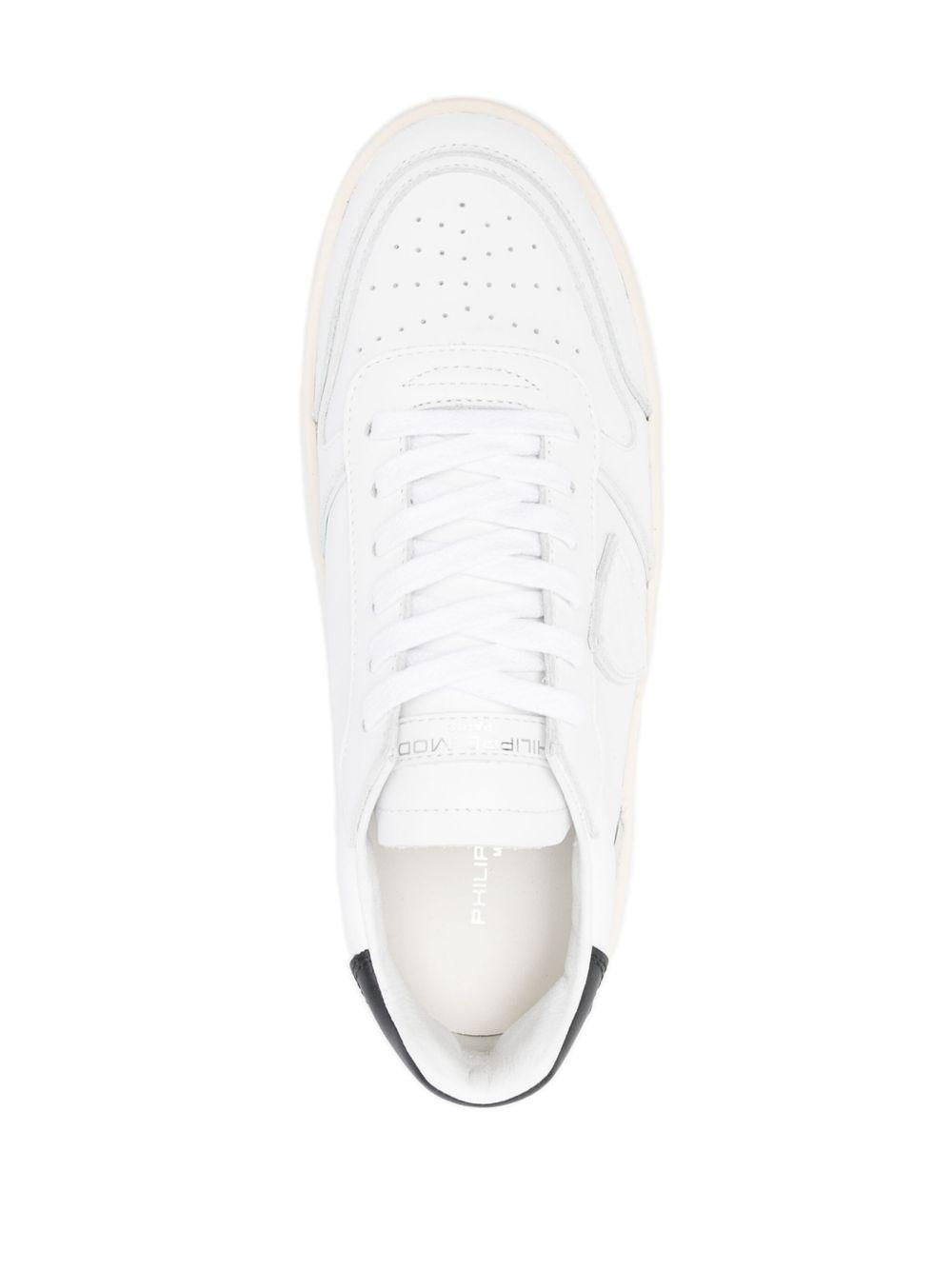 Sneaker Nice bianco/nero donna - Preludio Moda