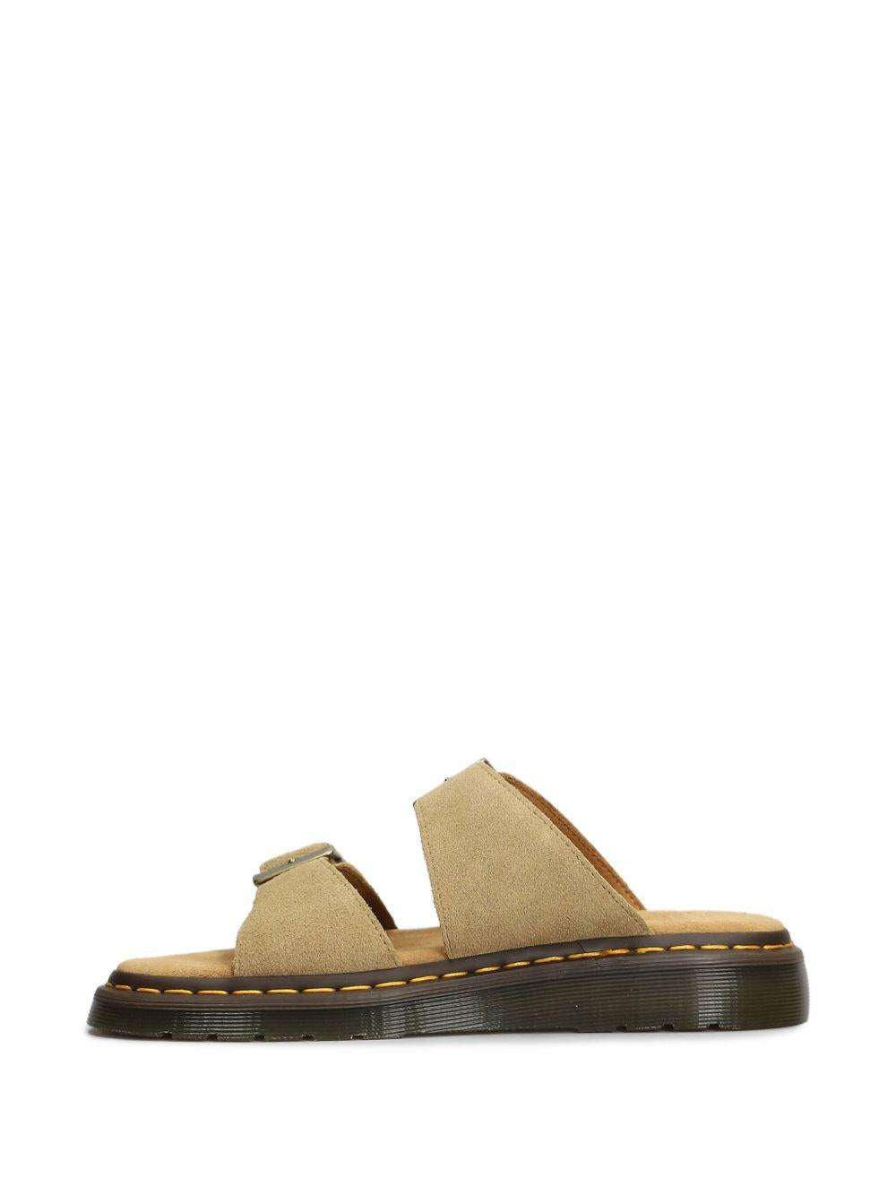 Sandalo Joseph doppia fascia suede beige