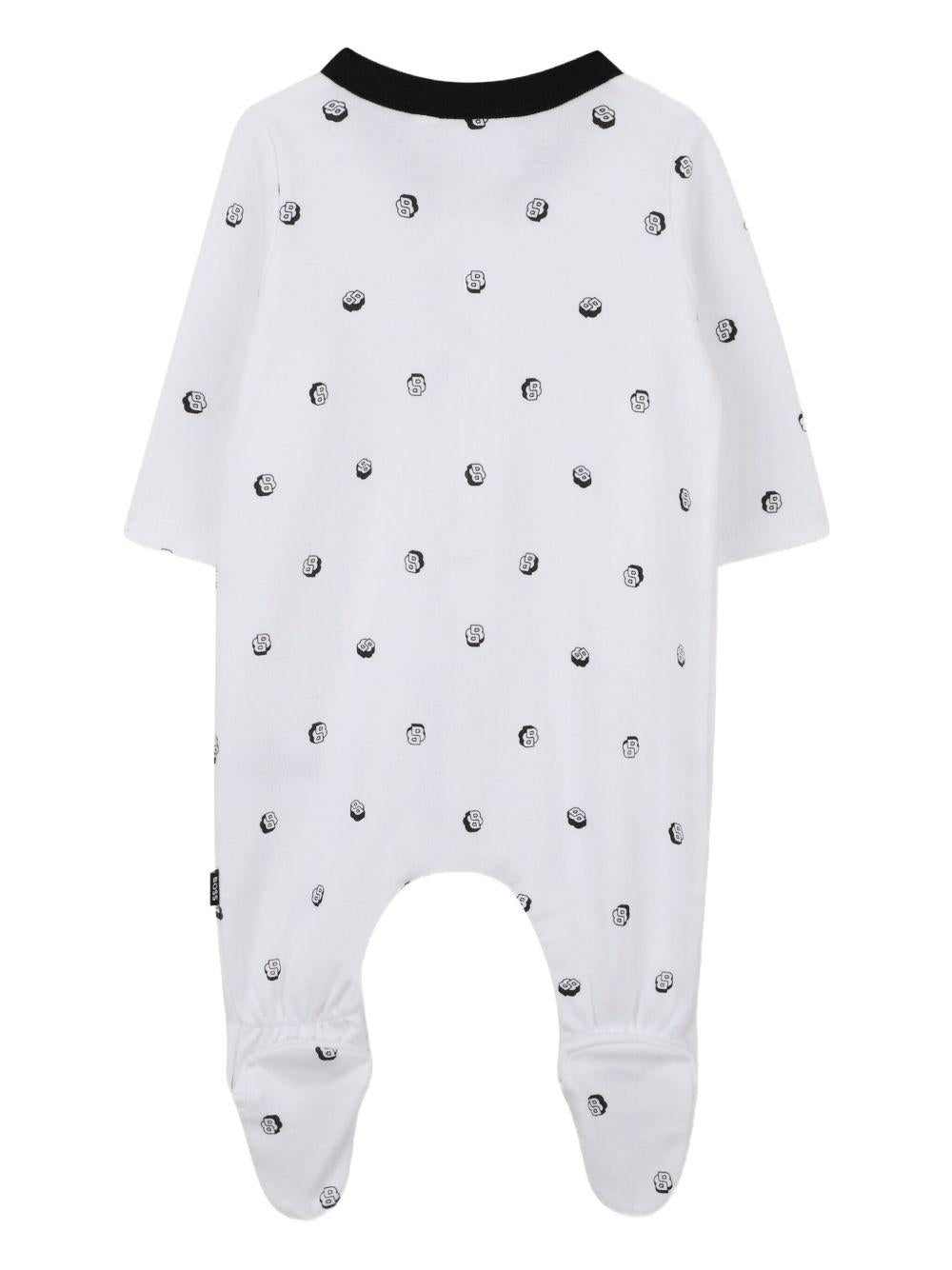 Tutina a Pois BOSS Kidswear con Cappelli Set 4 Pezzi J52492 10P BOSS KIDS