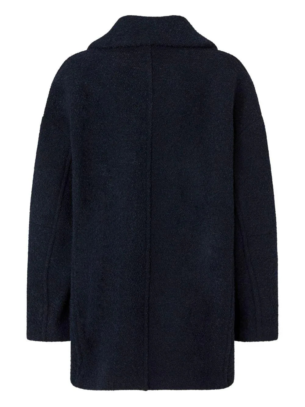 Cappotto doppiopetto con dettagli dorati - Preludio Moda