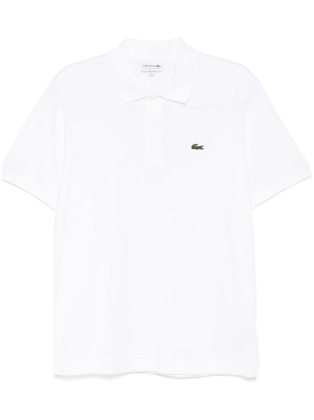 Polo in cotone con logo PH9851 001 LACOSTE