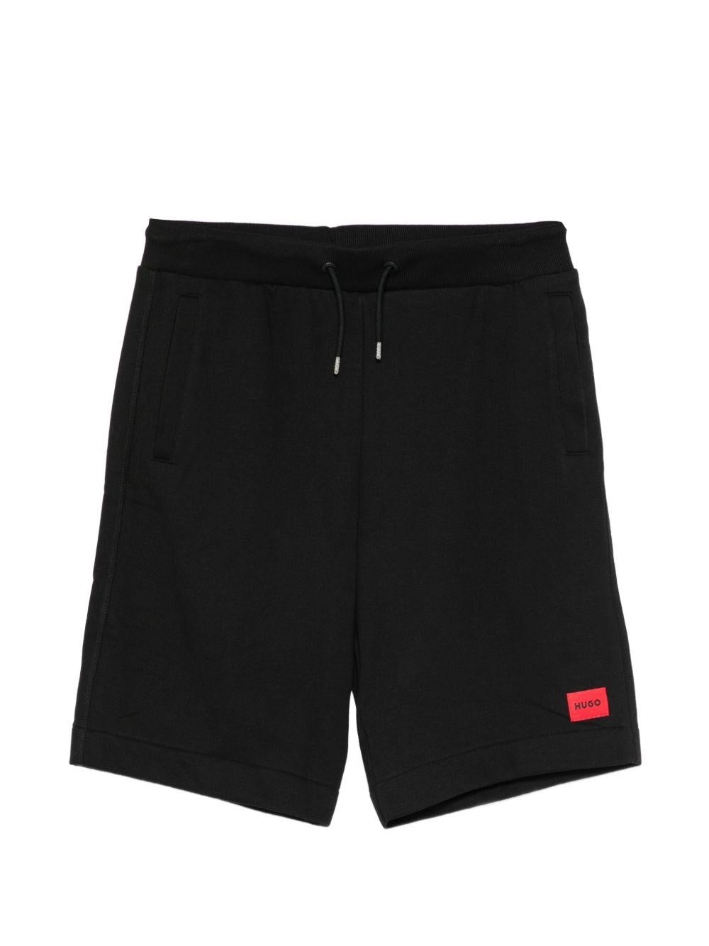 Shorts in cotone con cordino G01183 09B HUGO KIDS