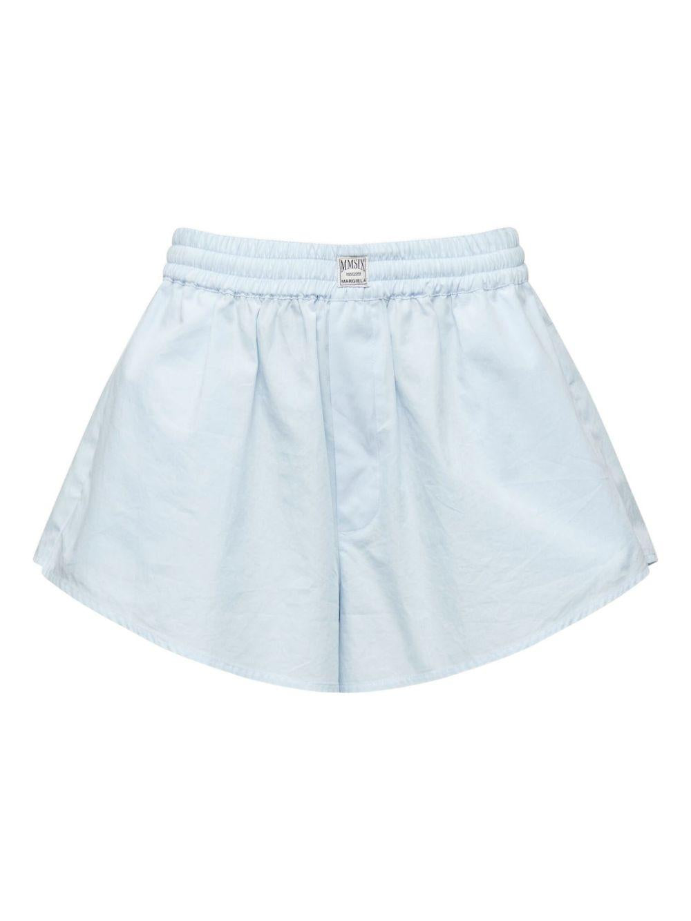 Shorts vita alta effetto ballon S52MU0135M35480 501 MM6 MAISON MARGIELA