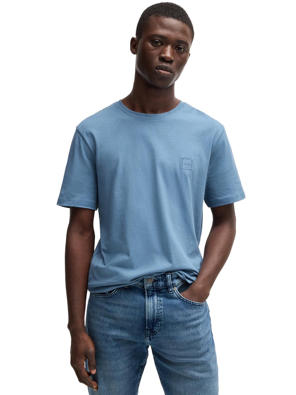 T-shirt tales celeste 50508584 459 BOSS