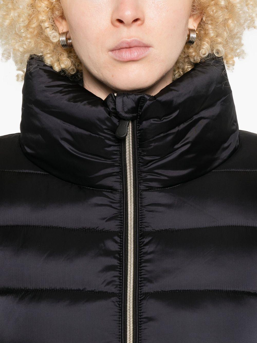 Giacca trapuntata con collo alto D30520WIRIS21 10000 SAVE THE DUCK