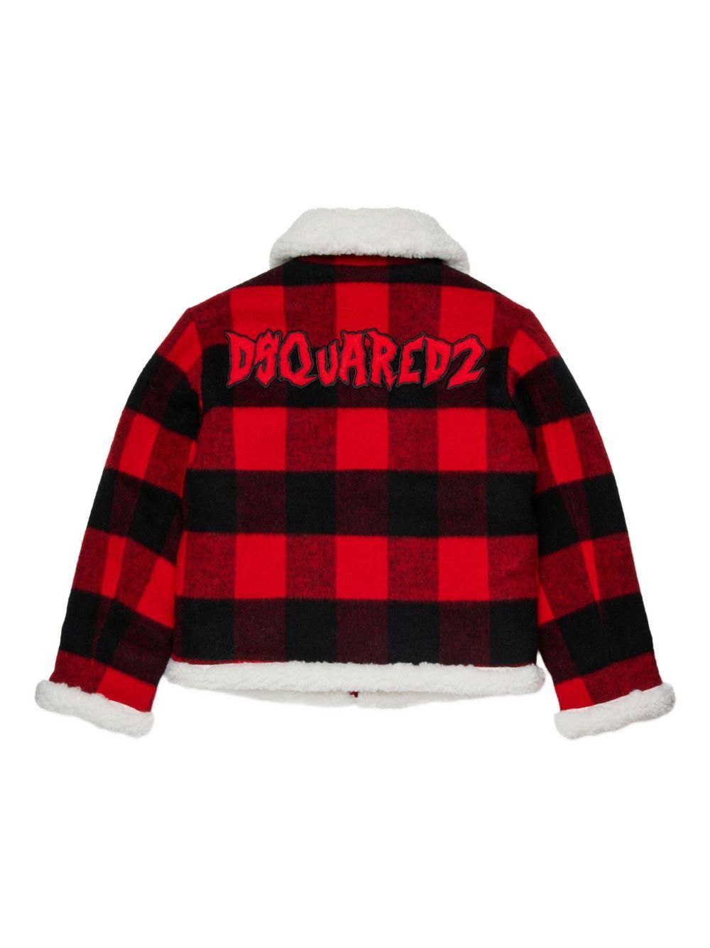 Giacca con Logo DQ3050D0AE9 DQ423 DSQUARED KIDS