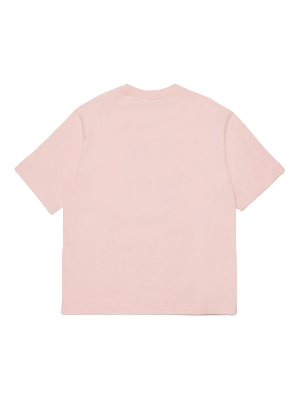 T-shirt in cotone girocollo M01671M00HZ 0M351 MARNI KIDS