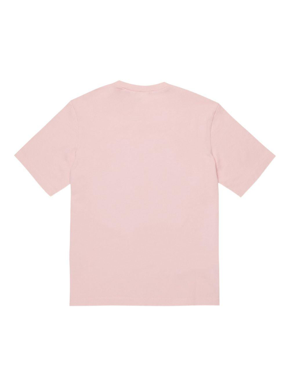 T-shirt in cotone con applicazione floreale M01672M00HZ 0M351 MARNI KIDS