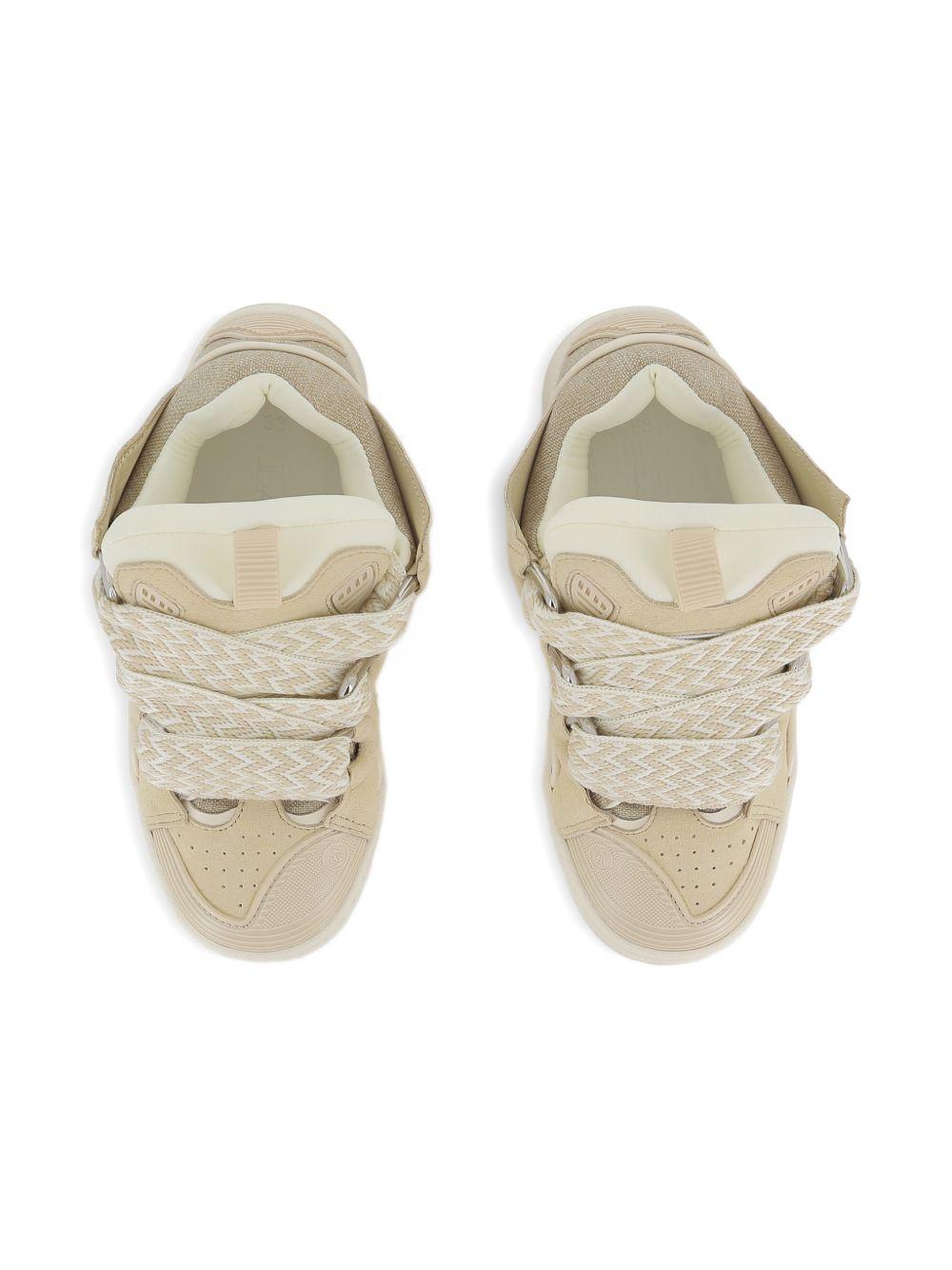 Sneakers con velcro e chiusura regolabile N30329 P82 LANVIN KIDS