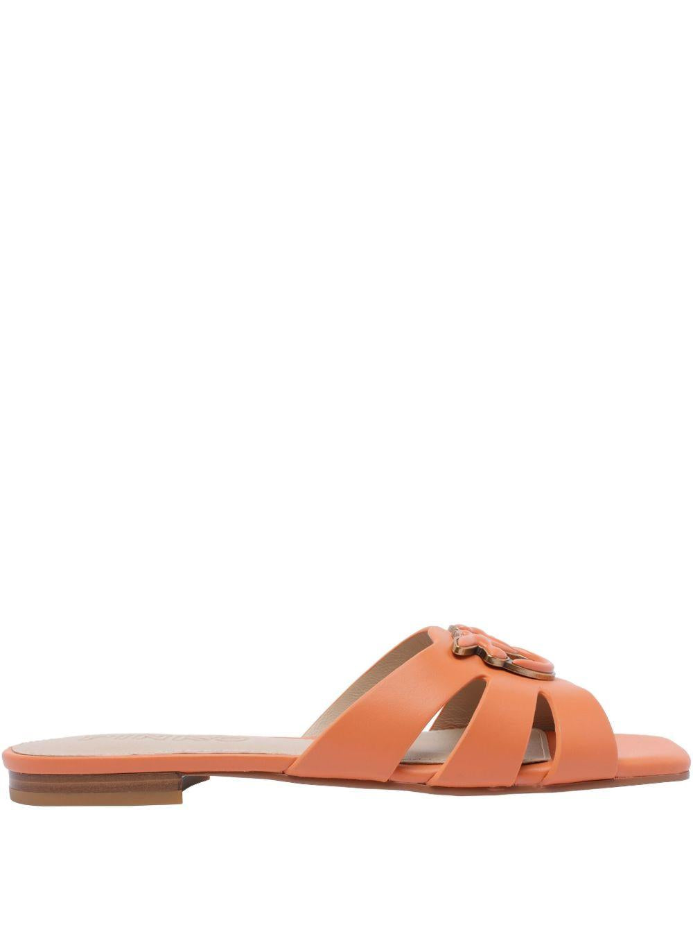 Ciabatta marli 09 arancione fard SD0313P003 Q74 PINKO