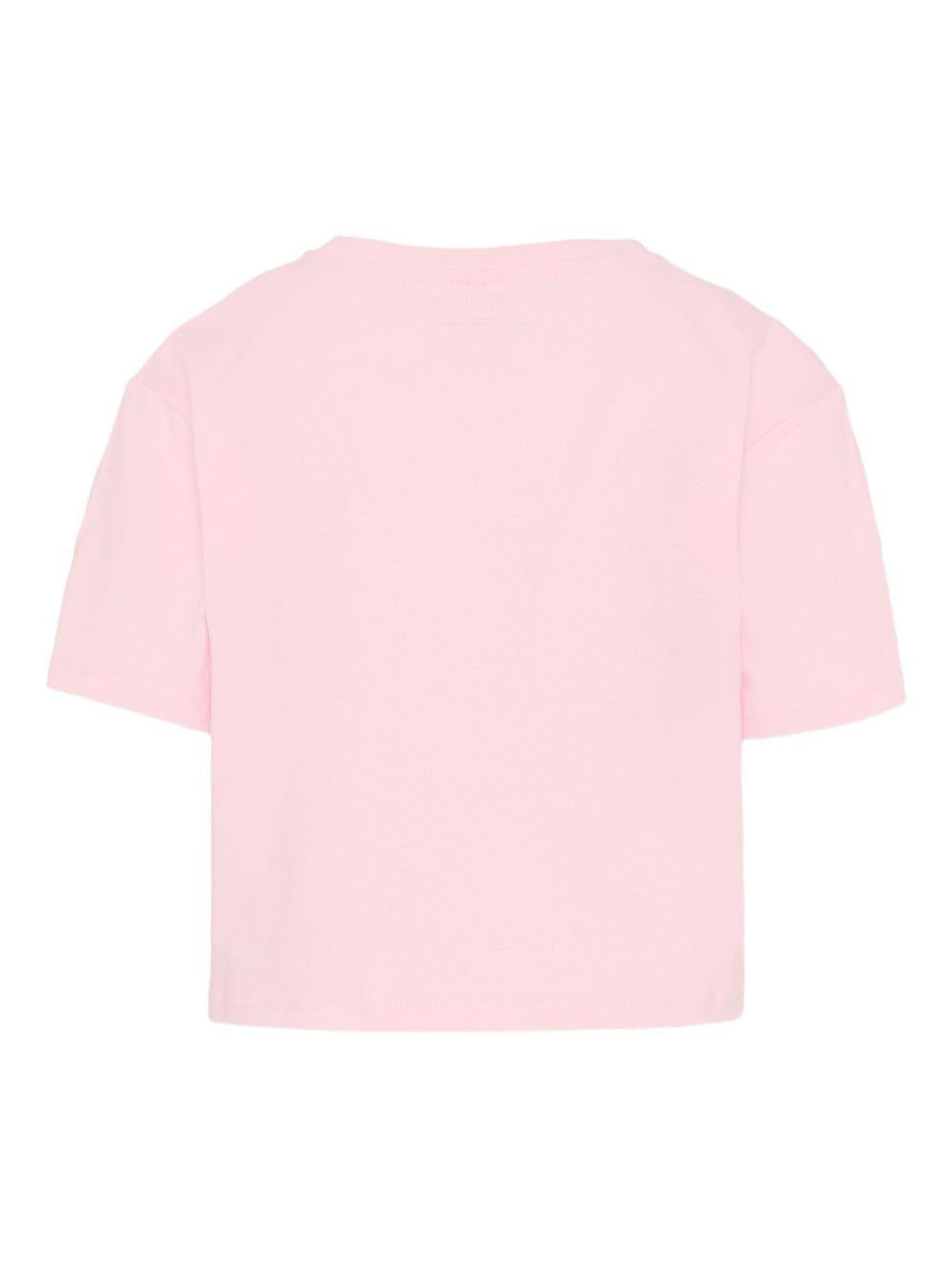T-shirt con scritta Stella TY8A31Z0434 51R STELLA MCCARTNEY KIDS