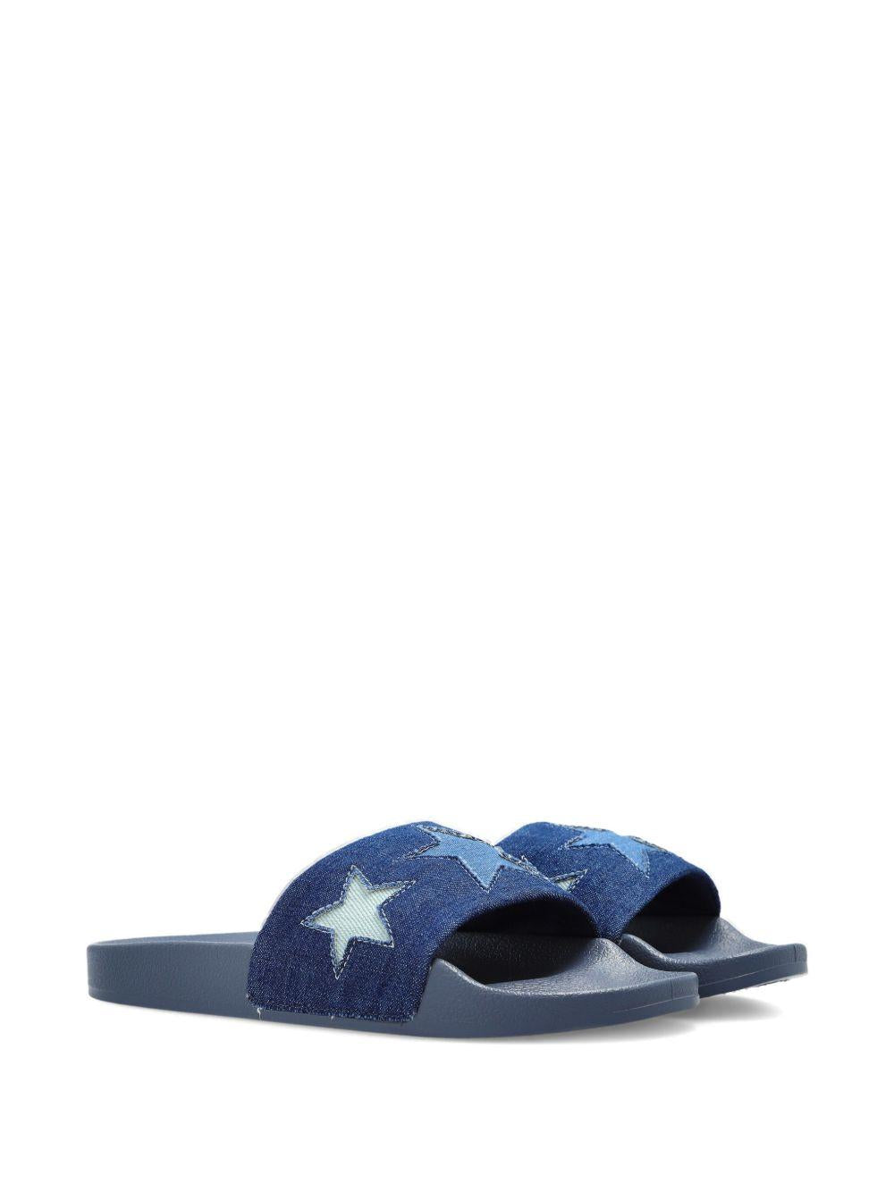 Ciabatte in denim con stelle TY0C06Z3624 999 STELLA MCCARTNEY KIDS