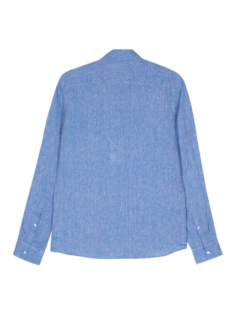 Camicia avion lino