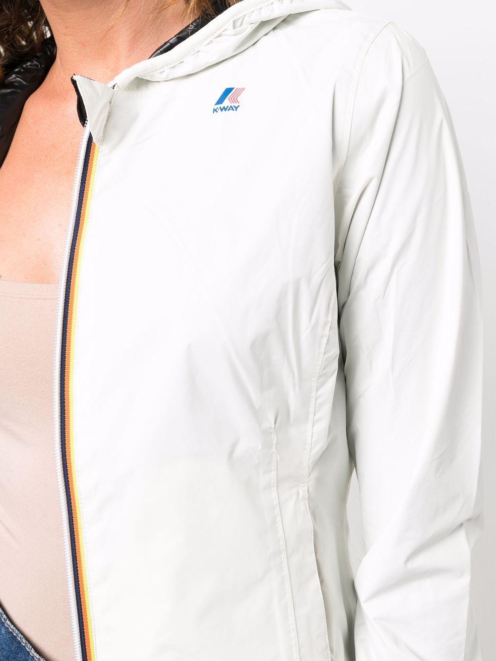 LILY PLUS.2 REVERSIBLE BIANCO/LILLA K002XN0 BIANCO K-WAY