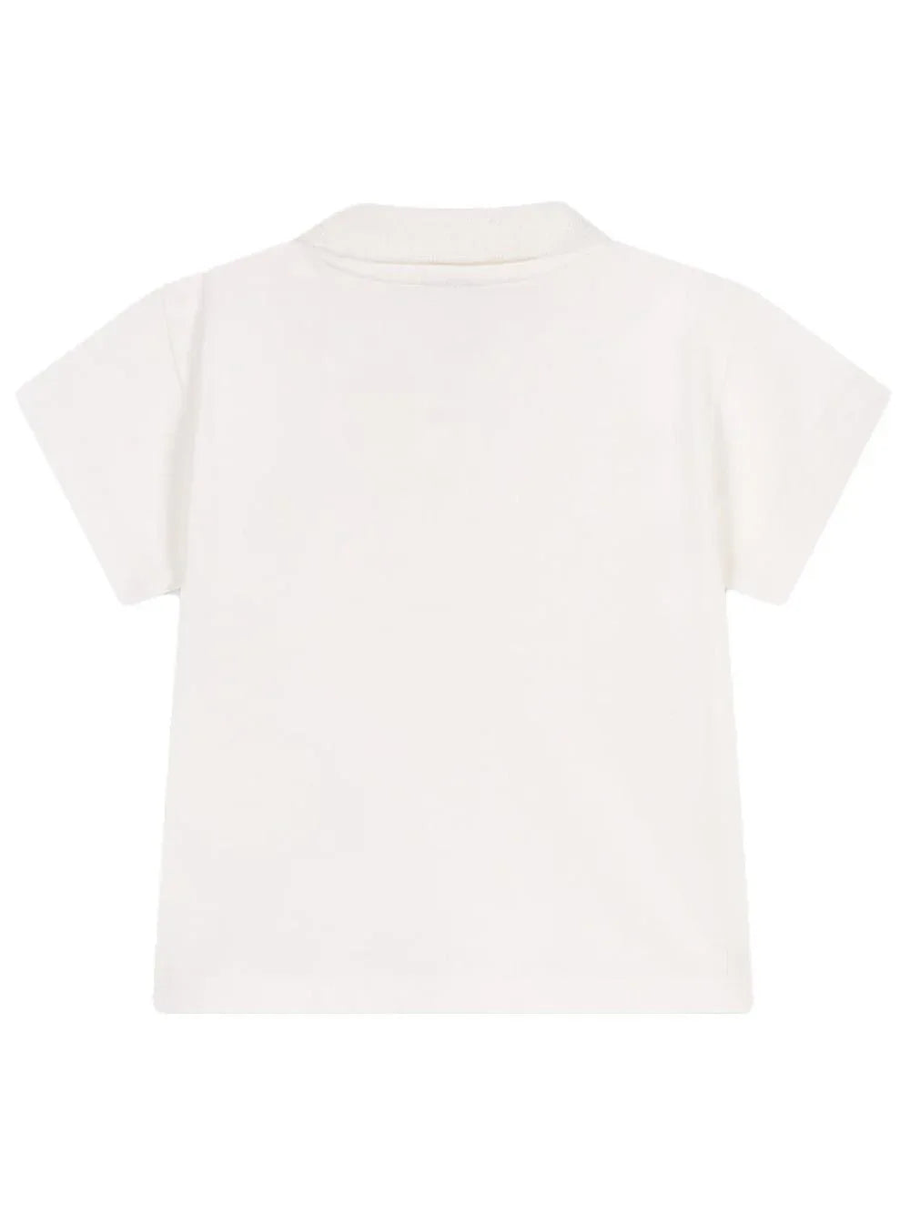 Polo bianca mini logo petto - Preludio Moda