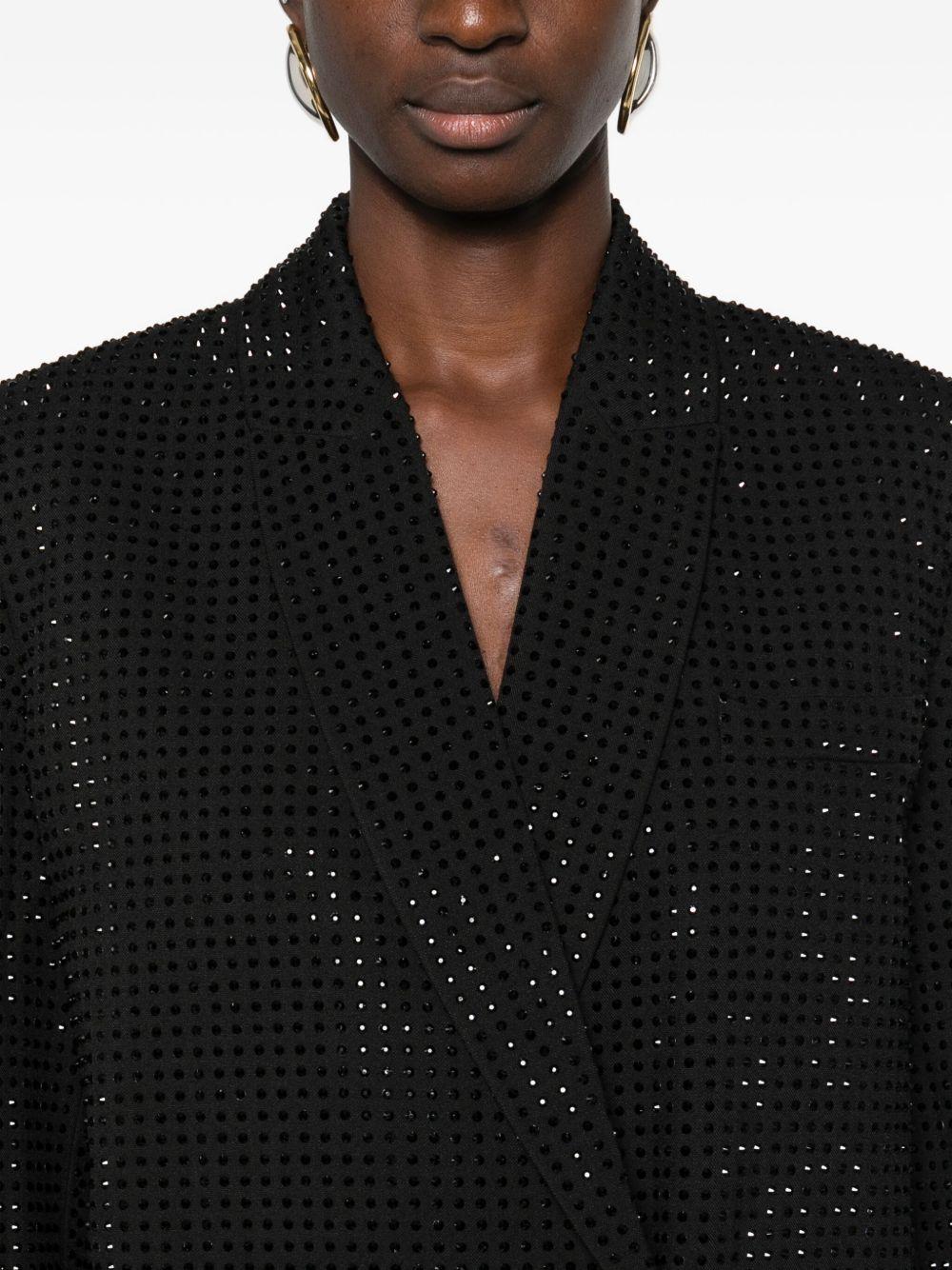 Blazer doppiopetto con bottoni decorativi 104456A287 Z99 PINKO