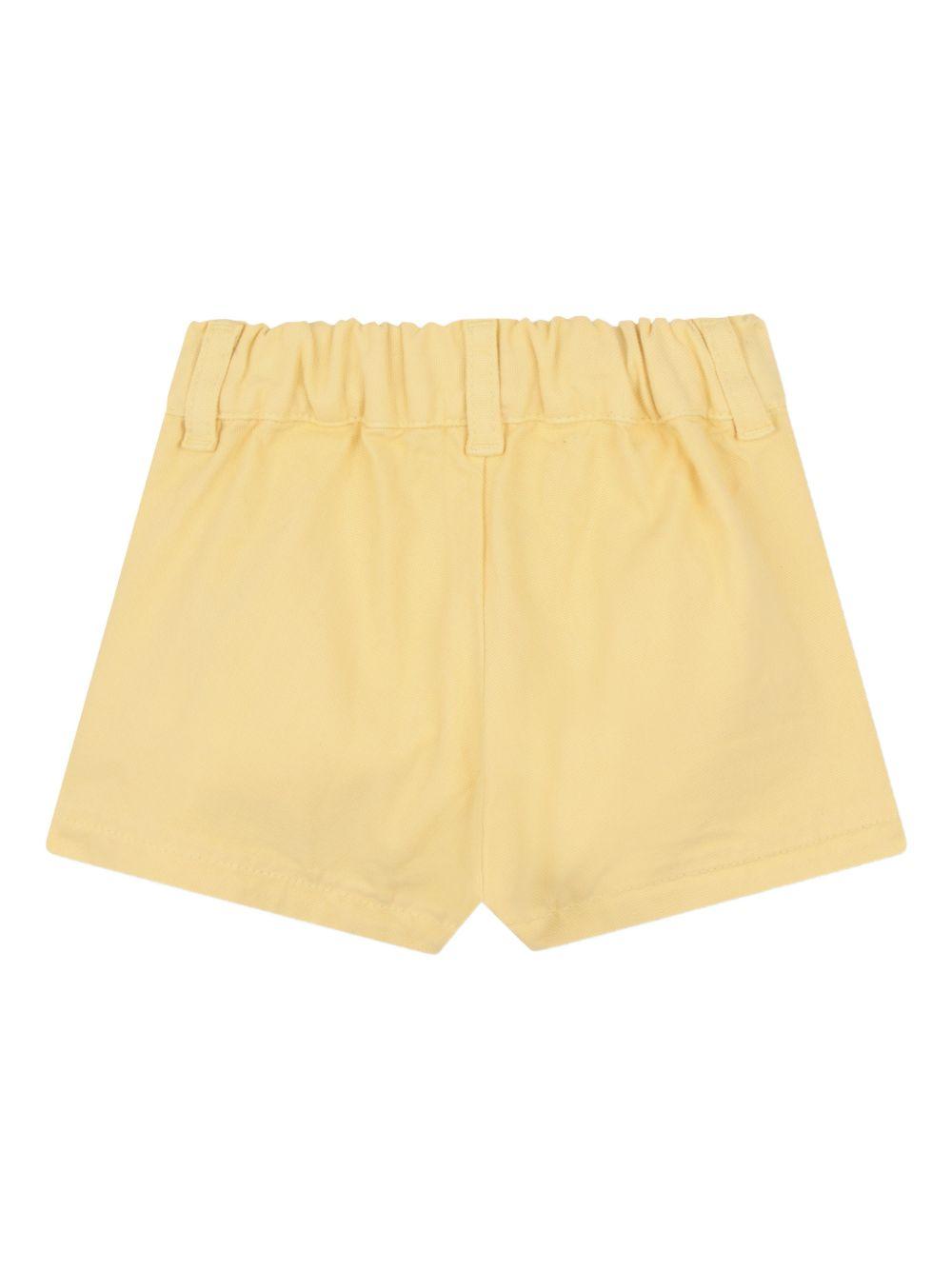 Shorts in cotone organico con pieghe C20911 52A CHLOE KIDS
