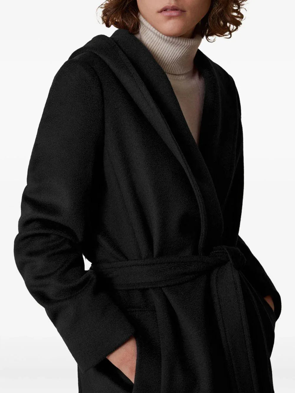 Cappotto Megan nero - Preludio Moda