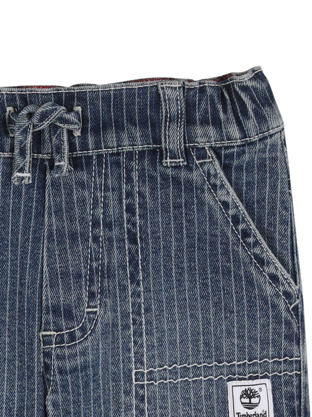 Shorts in denim con coulisse T60878 Z10 TIMBERLAND KIDS