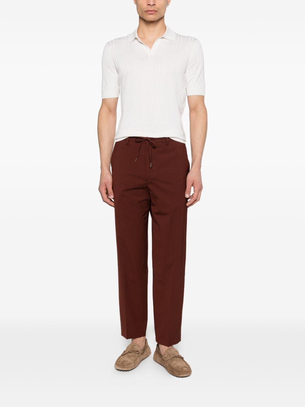 Pantaloni ruggine con coulisse COVENTS300082 00183 BRIGLIA
