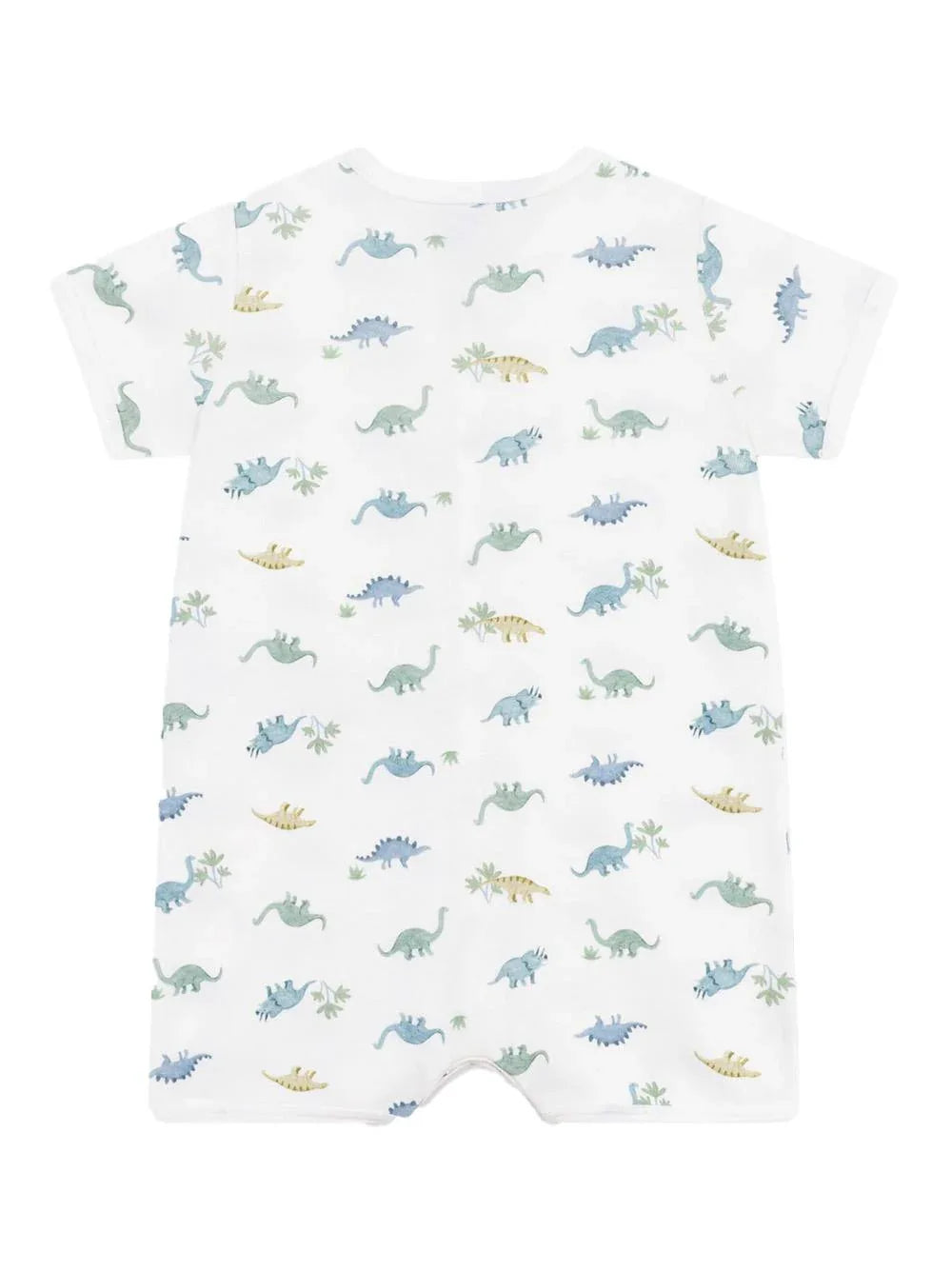 Tutina corta in cotone con fantasia dinosauri - Preludio Moda
