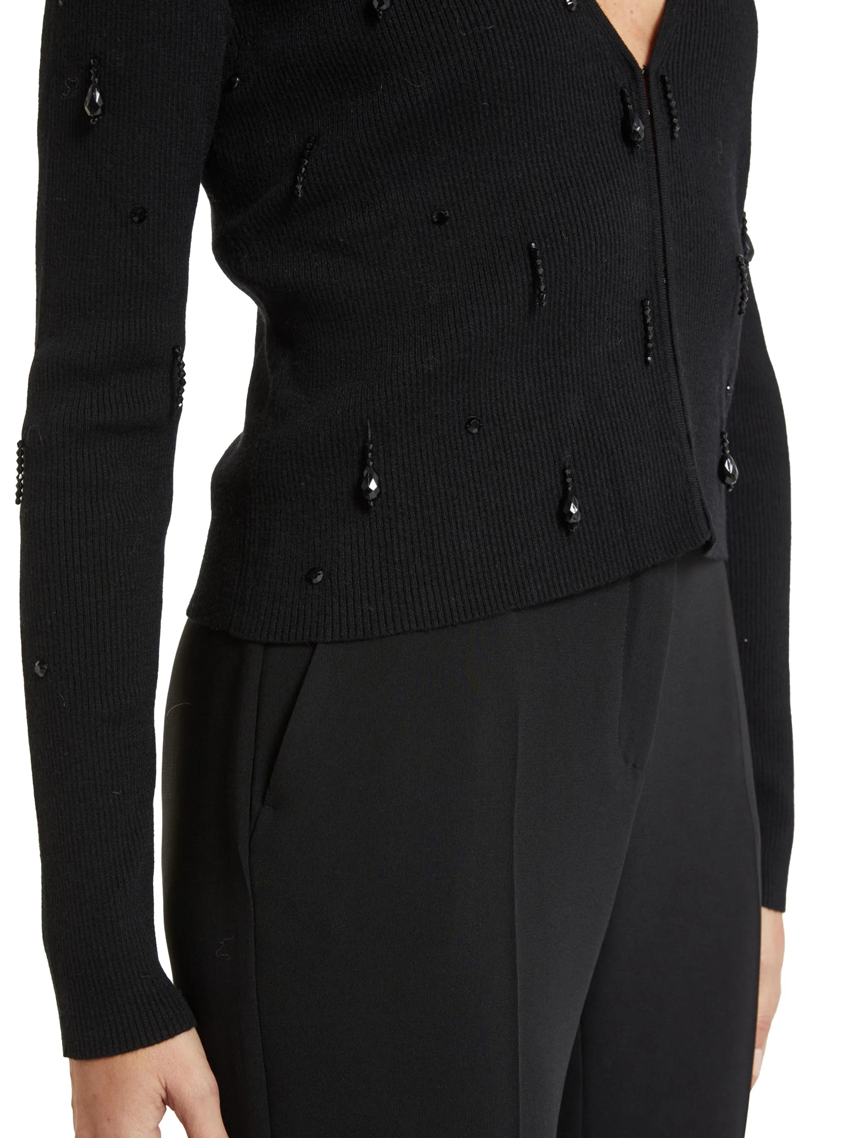 Cardigan Patio nero - Preludio Moda