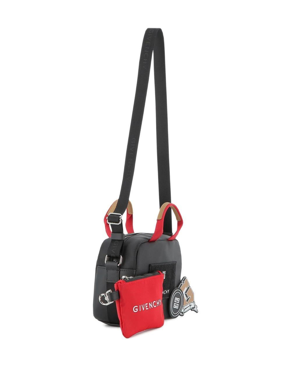 Borsa Messenger con Inserti e Tracolla Regolabile H30907 09B GIVENCHY KIDS