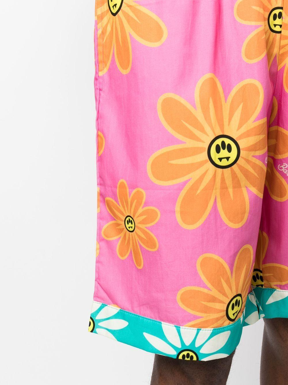 Bermuda fucsia con fiori 034050 bw007 BARROW