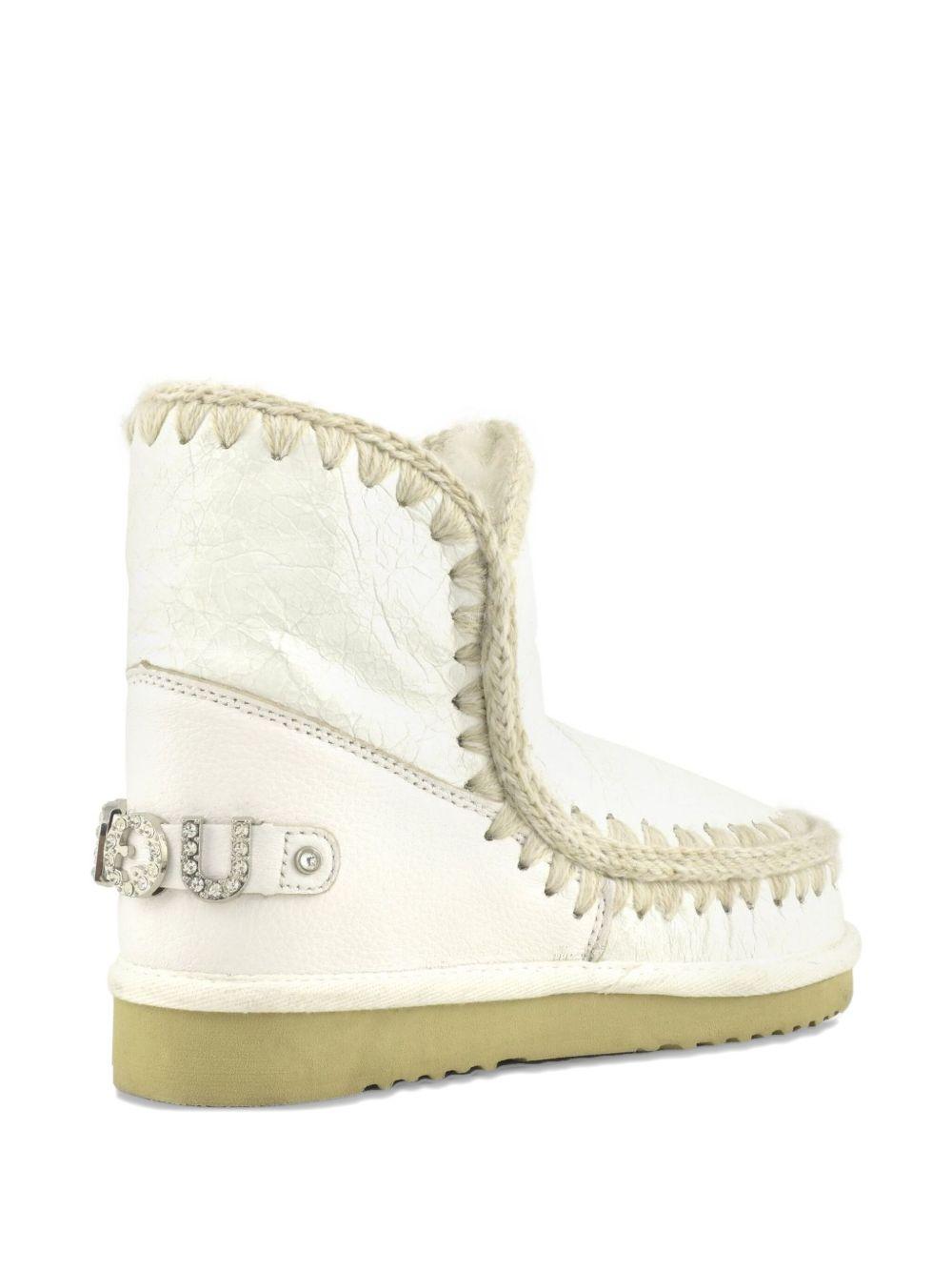 Stivaletti alla caviglia Eskimo 18 con logo MUFW101036C WXWHI MOU