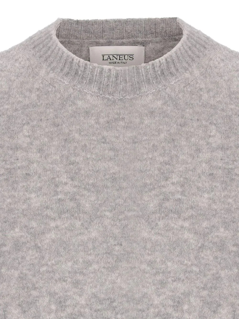 Maglione Grigio Mélange Girocollo - Preludio Moda