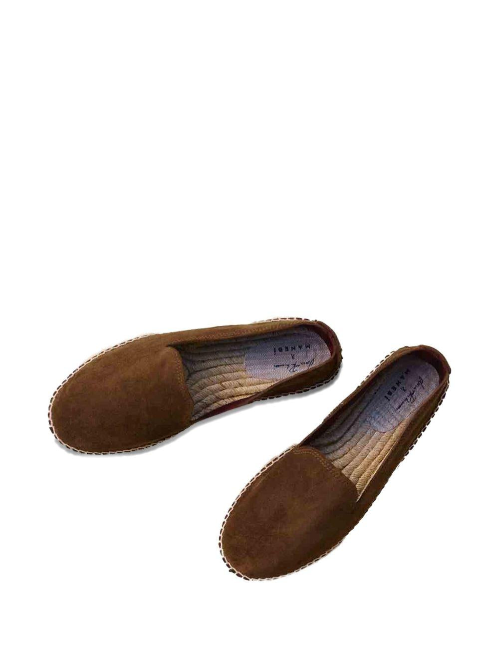 Espadrillas tangana suede tobacco Q72C0 TOBACCO MANEBI