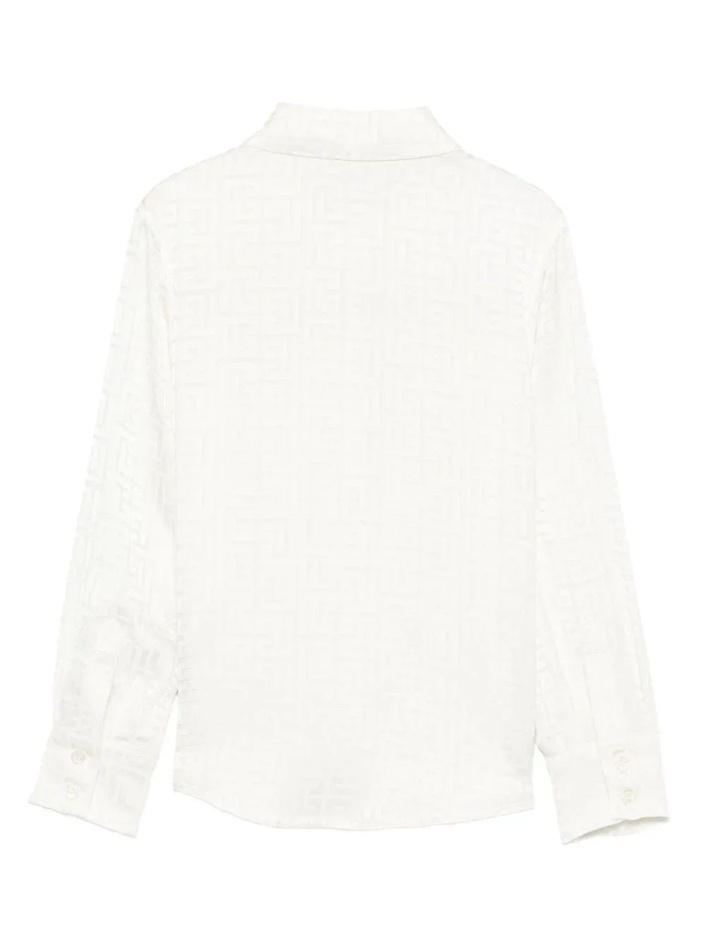 Camicia a Maniche Lunghe con Stampa Geometrica - Preludio Moda