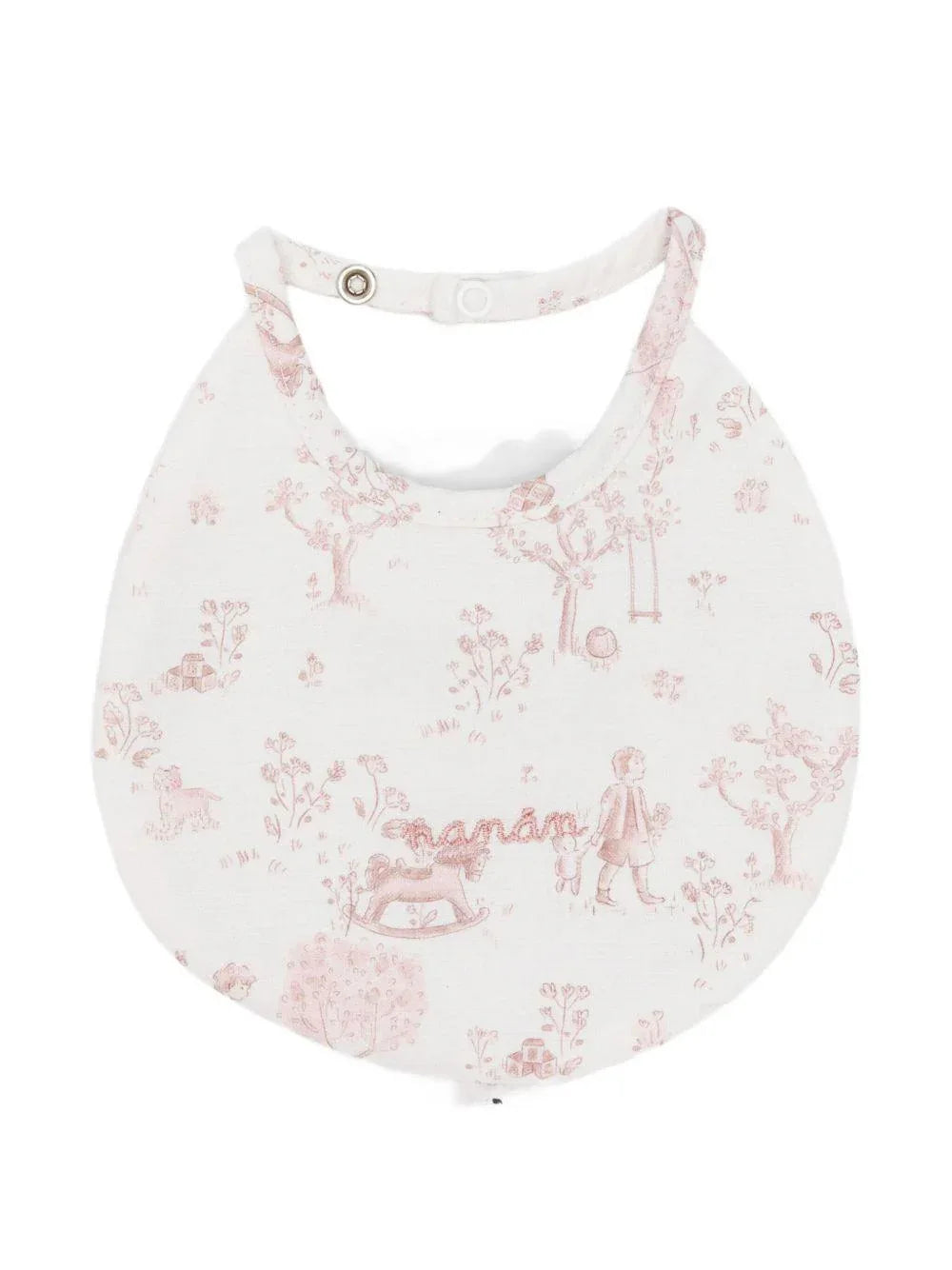 Bavaglino rosa con stampa - Preludio Moda