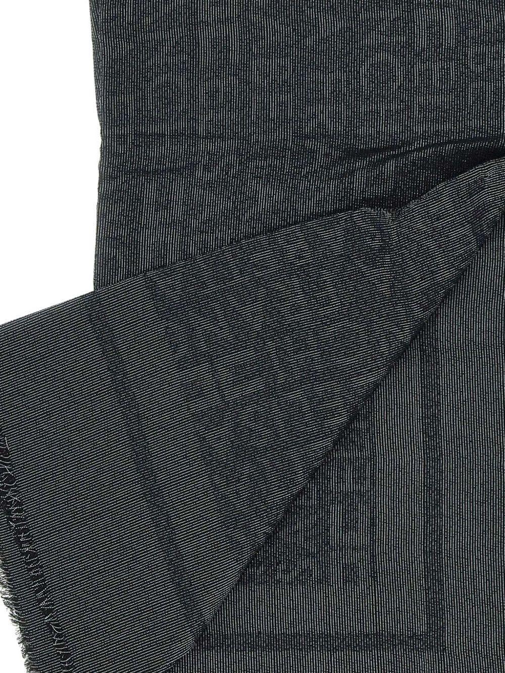 Pashmina grande in lurex jacquard nera - Preludio Moda