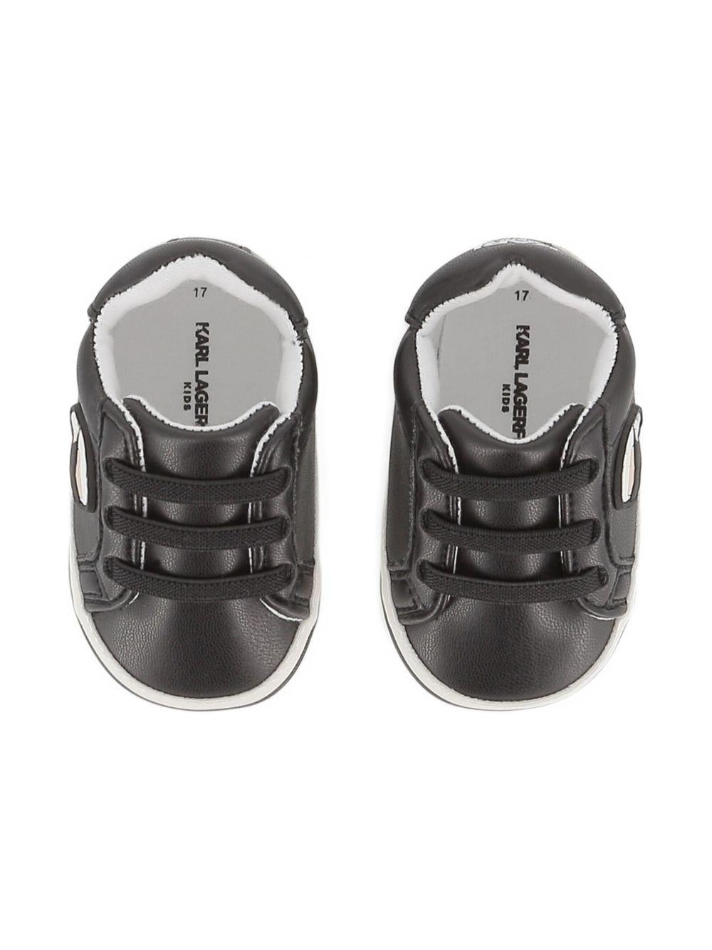 Sneakers con Logo e Lacci Elasticizzati Z30994 09B KARL LAGERFELD KIDS