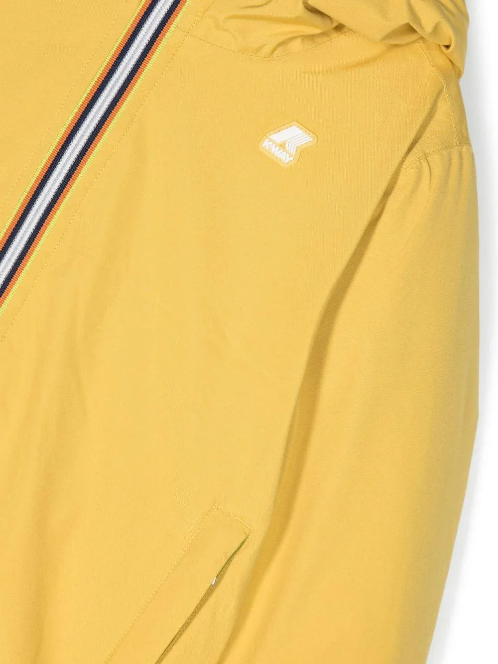 Giubbino giallo-verde bicolor interno imbottito - Preludio Moda