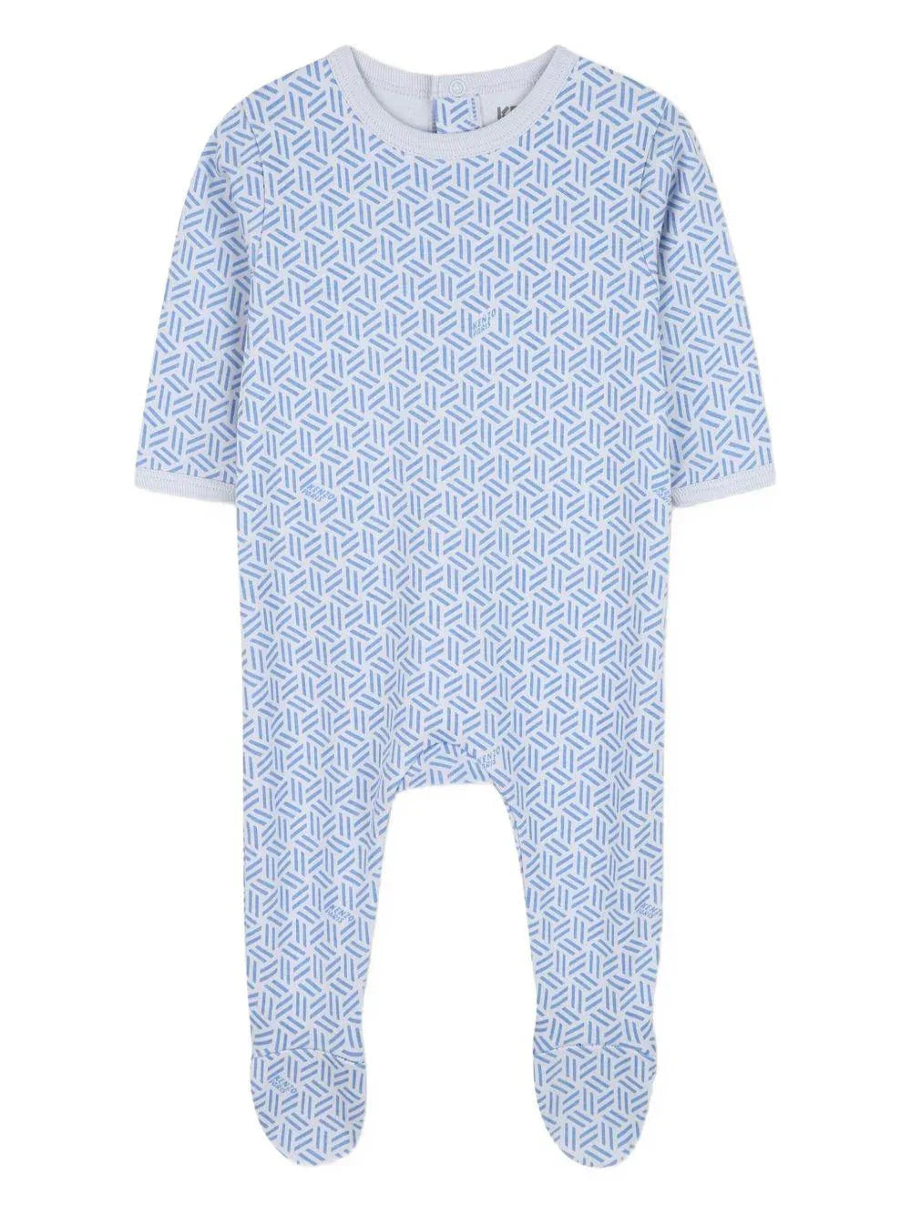 Pigiama con Stampa Geometrica All-Over - Preludio Moda