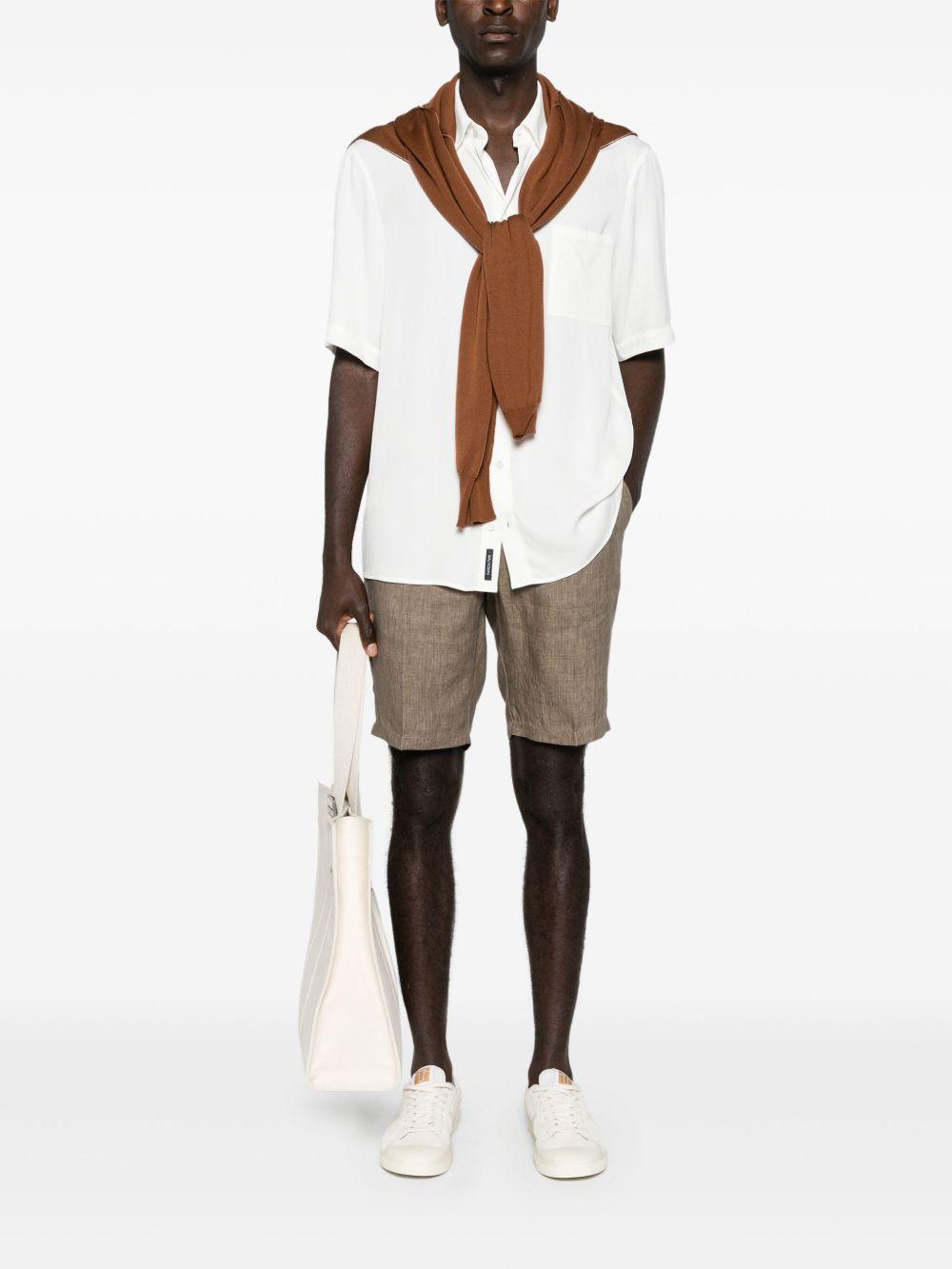 Pagliaccetto a righe con colletto 5C312TA093U W103 PATRIZIA PEPE