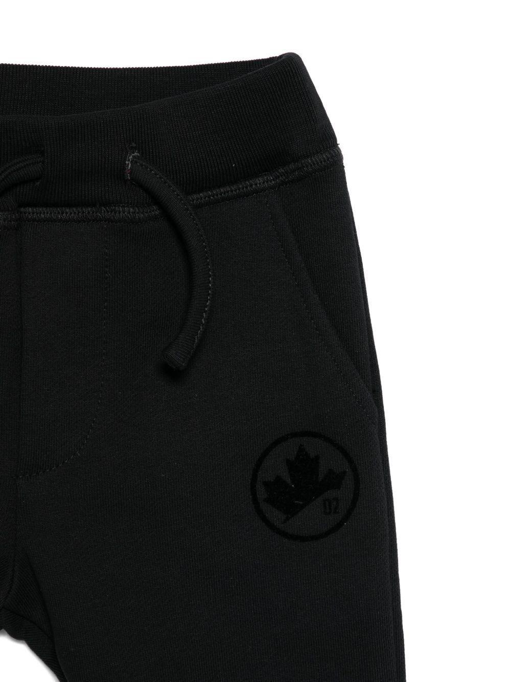 Leggings neri con coulisse - Preludio Moda