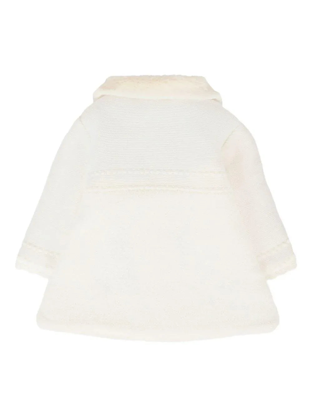 Cappotto Panna in Lana con Colletto - Preludio Moda