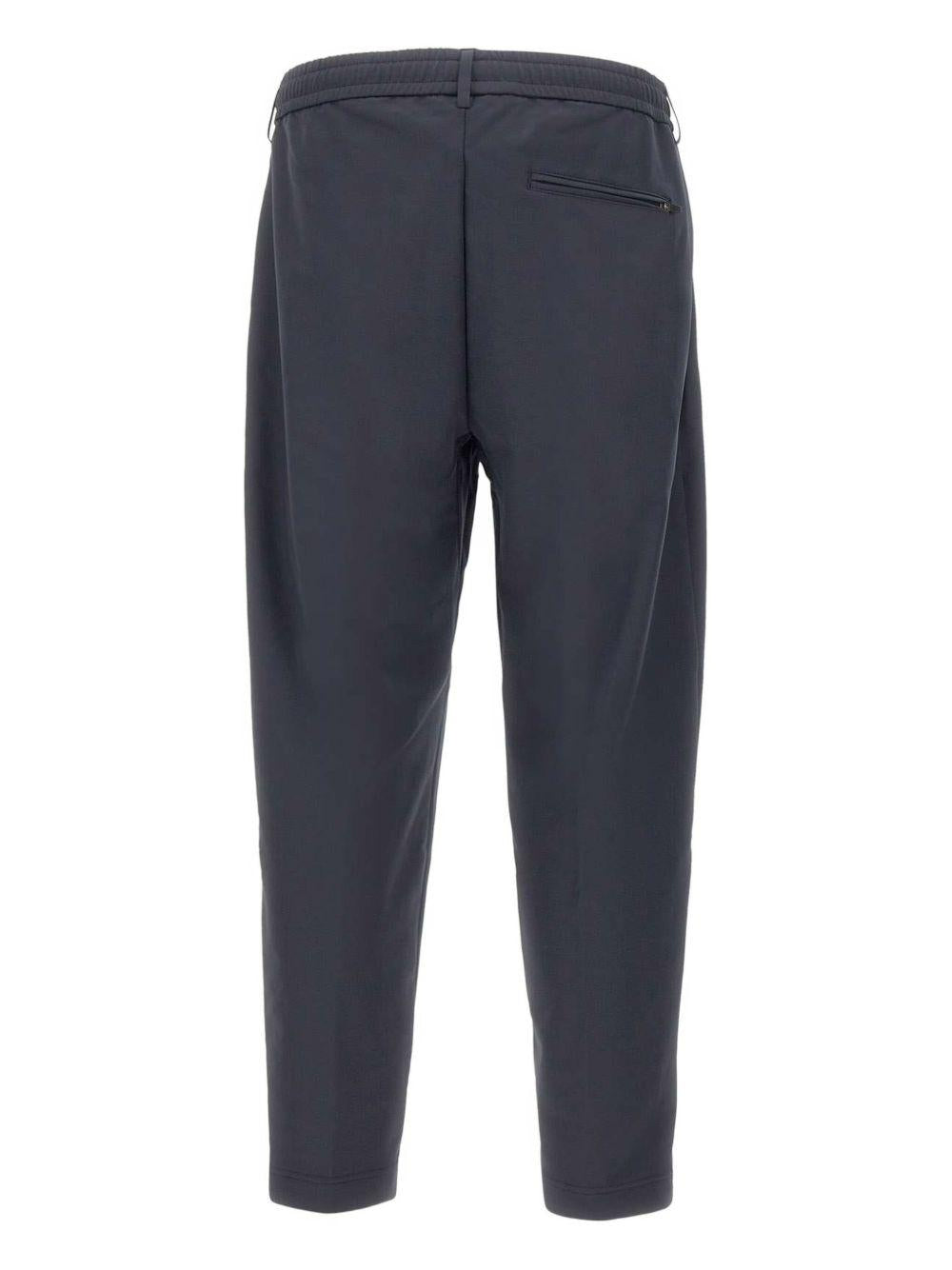 Pantaloni affusolati in poliestere con elastane 50539085 402 BOSS