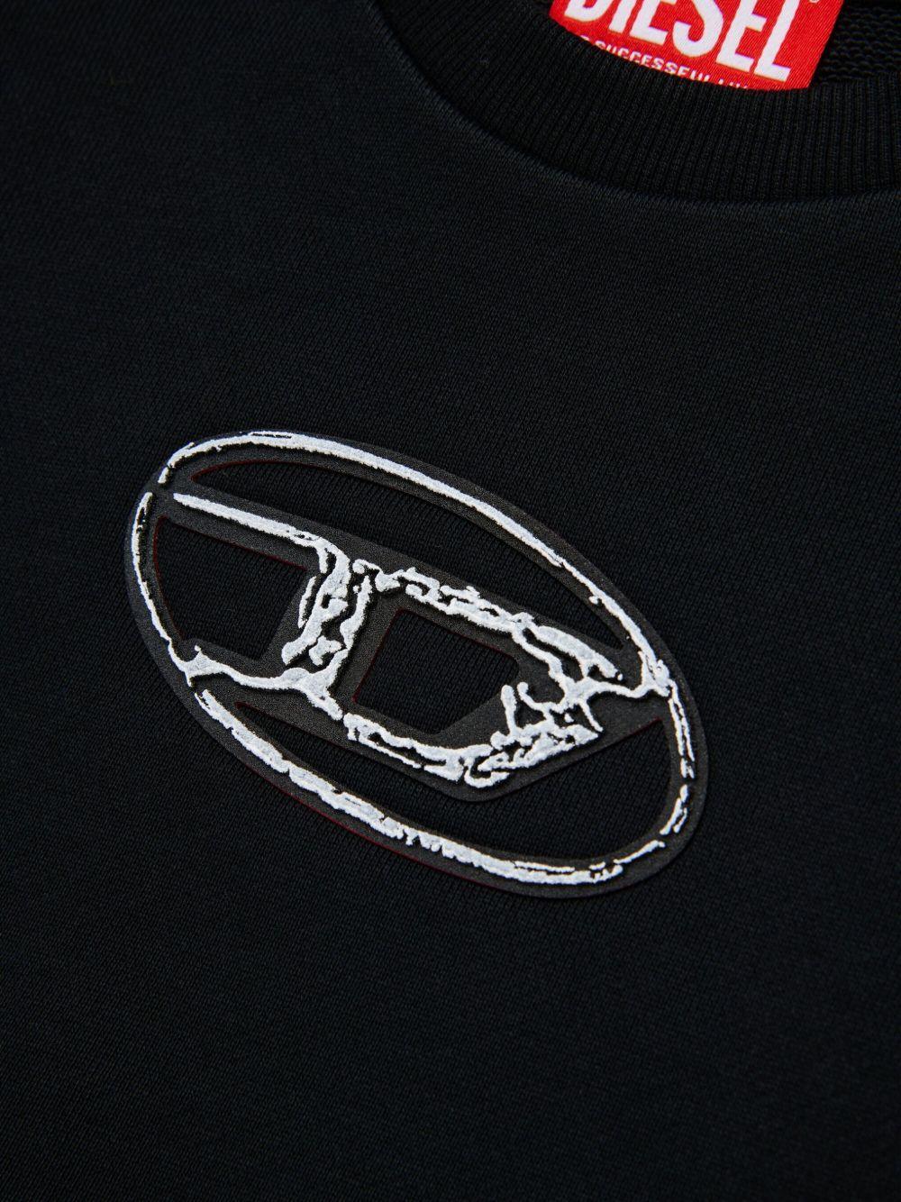 Felpa con Ricamo Oval D - Preludio Moda