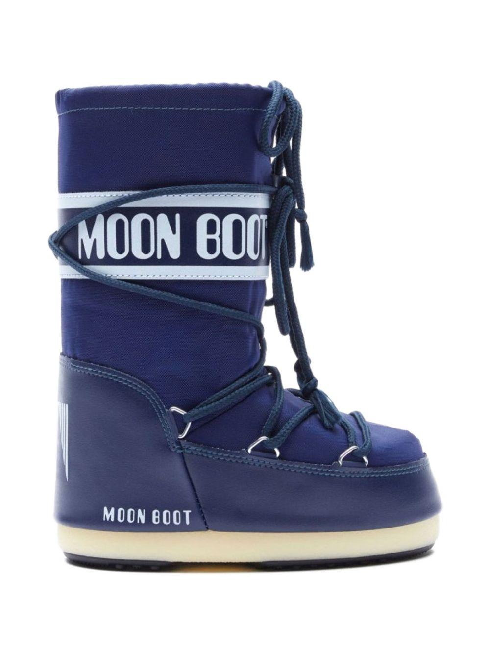 Stivali da neve blu navy 80D1400440 F003 MOON BOOT KIDS