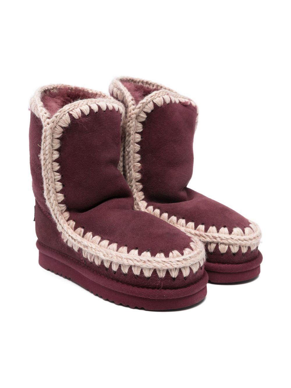 Eskimo 24 prugna in montone double face MUFK101000A CAB MOU KIDS