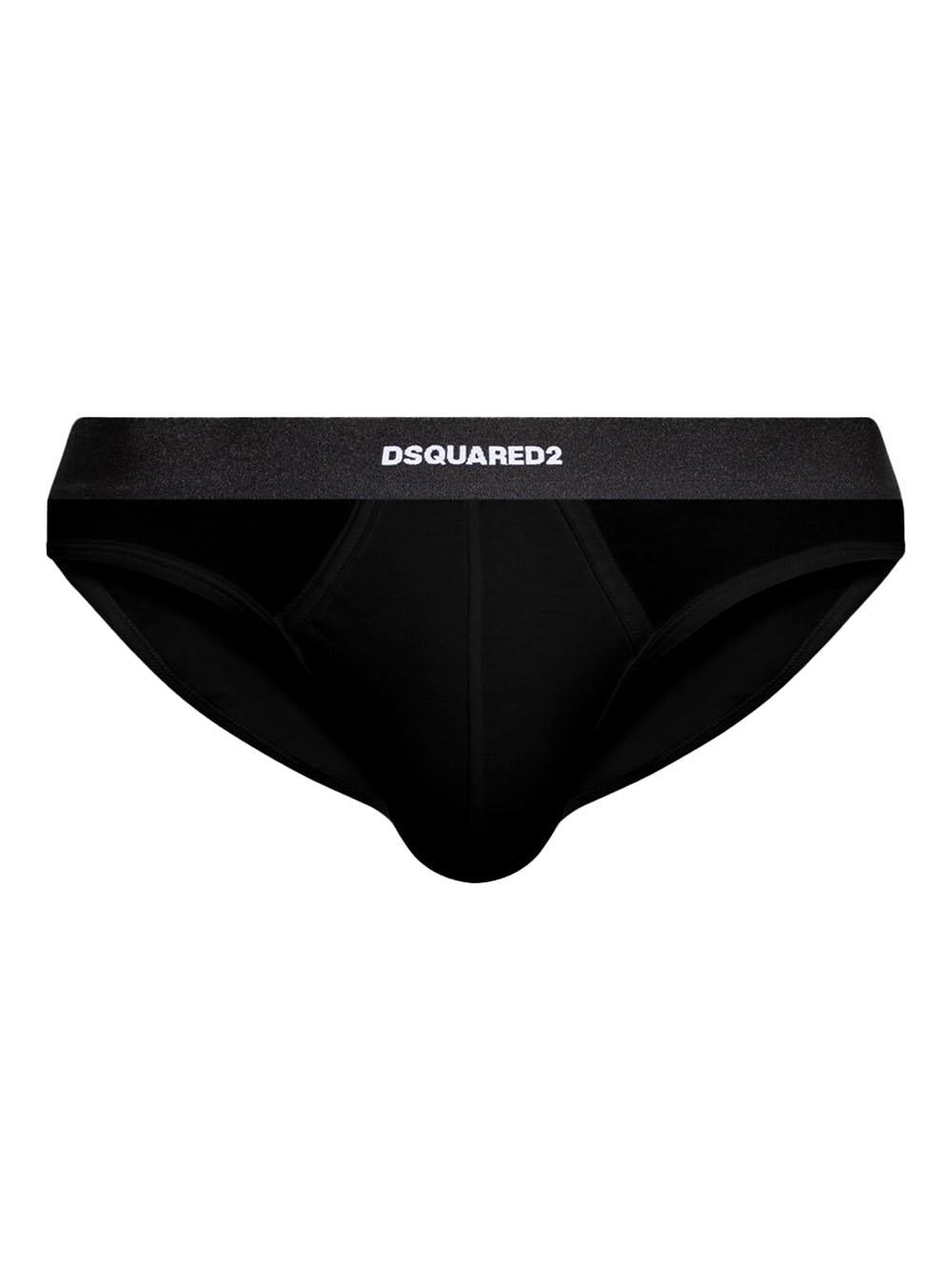 Set Basic brief Twin Pack nero/bianco DCX200070 010 DSQUARED