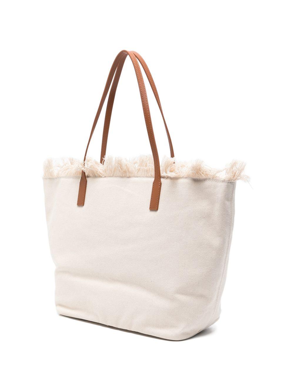 Borsa shopper con frange CBF0001 00302L MC2 SAINT BARTH