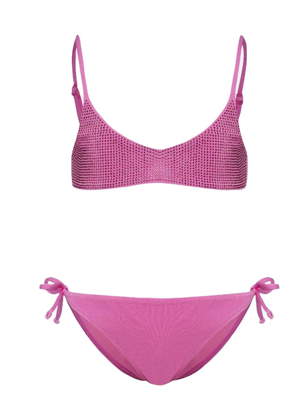 COSTUME PALOMA+MARIELLE FUCSIA CON STRASS - Preludio Moda