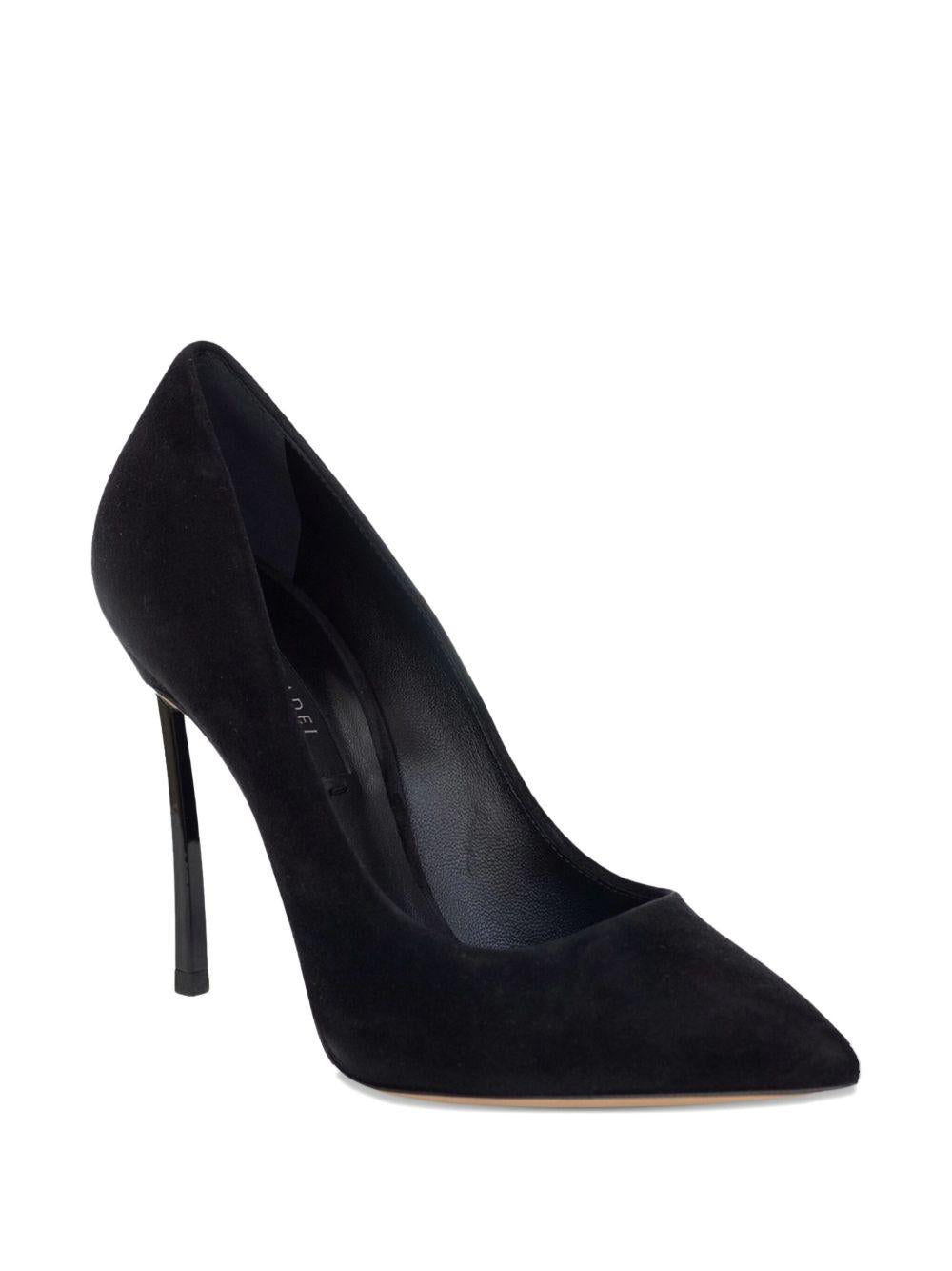 Decollete Bladè nero camoscio 1F915W100TCAMOS 9000 CASADEI