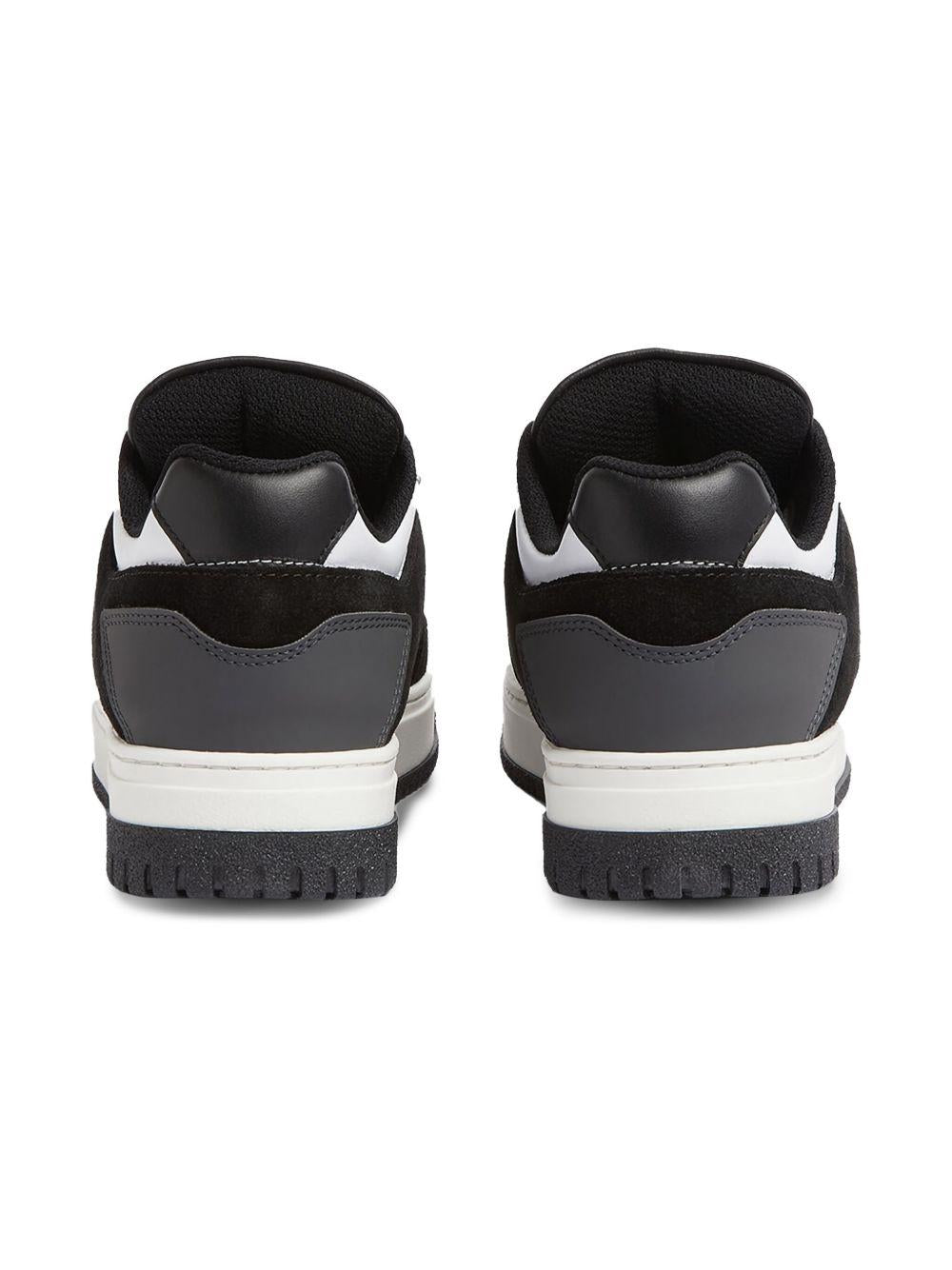 Sneakers a inserti bianche/nere
