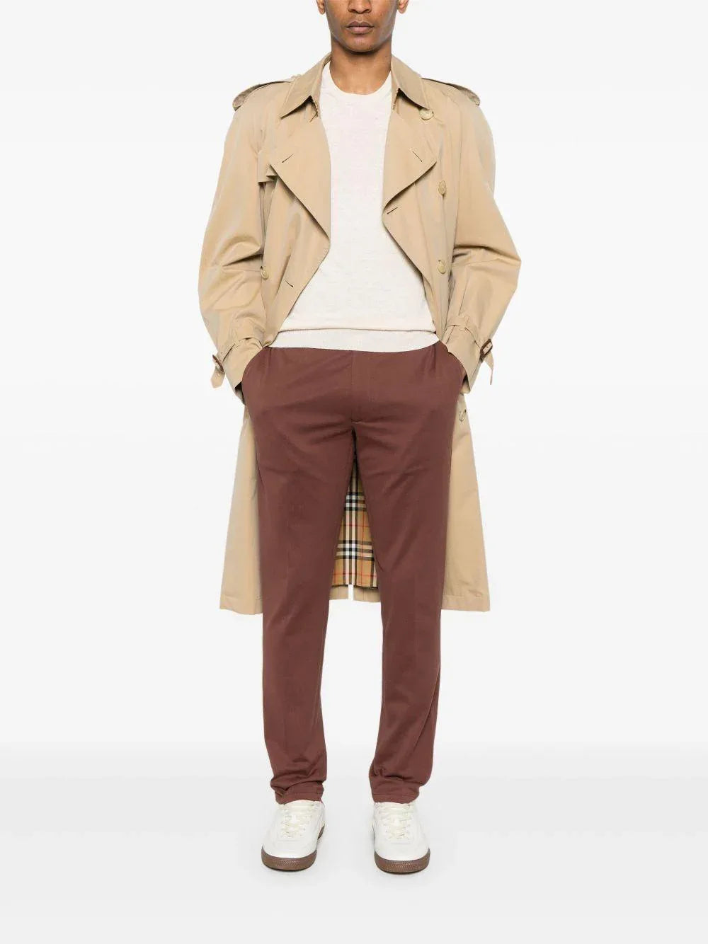 T-shirt Josh in filo panna - Preludio Moda